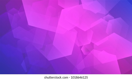 Abstract light purple and pink geometric background, vector