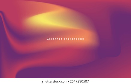Abstract Light Ray and Colorful Gradient Design with Orange and Blue Flares - Bright Motion Illustration for Night Backdrop
