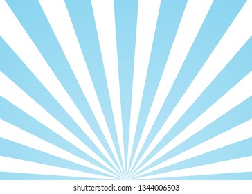 Abstract light rays blue background. Vector eps10