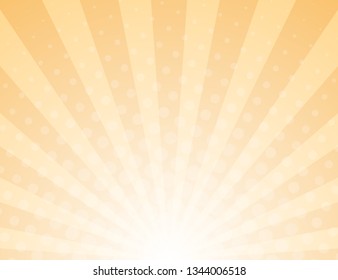 Abstract light rays halftone background. Vector eps10