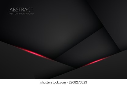 abstrakter hellroter Rahmen Layout Design Tech Dreieck Konzept grauer Texturhintergrund. eps10 Vektor