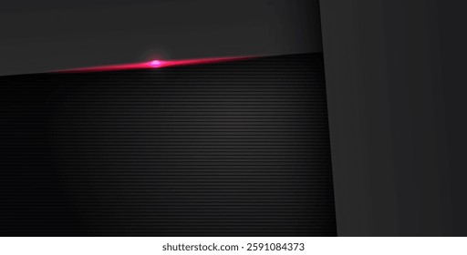 abstract light red black space frame layout design tech triangle concept gray texture background. eps10 vector