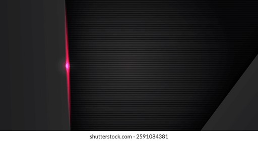 abstract light red black space frame layout design tech triangle concept gray texture background. eps10 vector