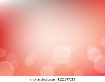 abstract light red colorful bokeh defocused background.beautiful vector