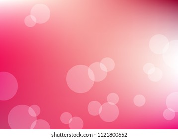 abstract light red colorful bokeh defocused background.beautiful vector