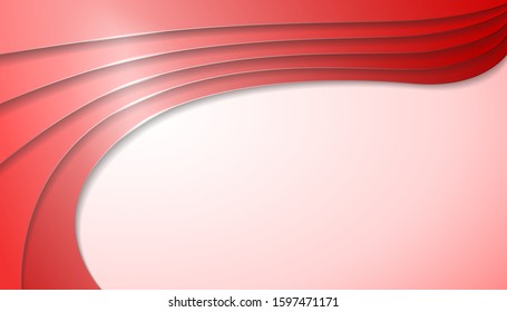 Abstract Light Red Vector Background.