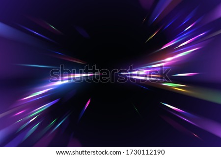 Abstract light refraction effect background Stock foto © 