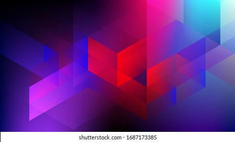 Abstract light and shade colorful creative background. Vector illustration.