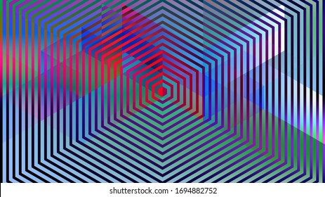 Luz abstracta y colorido fondo creativo. Ilustración vectorial.
