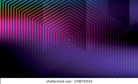 Luz abstracta y colorido fondo creativo. Ilustración vectorial.