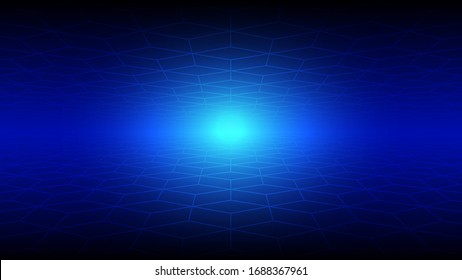 Abstract light and shade creative technology background. Vector illustration.