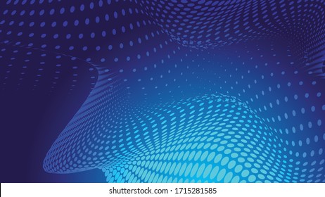 Abstract light and shade creative technology background. Vector illustration.