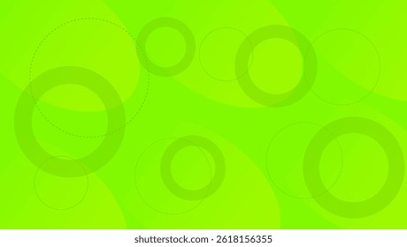 Abstractas forma de luz geométrica loro fondo verde. Uso para el Fondo de pantalla.