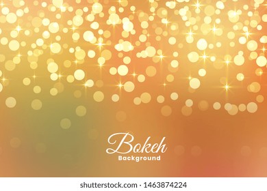 abstract light shimmer golden background