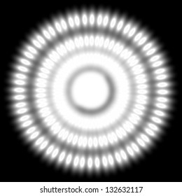 Abstract light show background vector