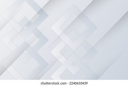 Abstrakter hellsilberner Hintergrund, elegantes quadratisches Design