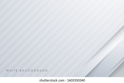 Abstract light silver background vector. Modern white and gray background.