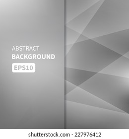 Abstract light silver vector background EPS10