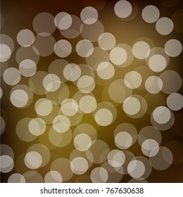 Abstract light soft bokeh circles