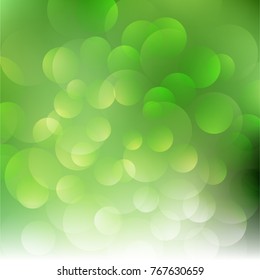 Abstract light soft bokeh circles