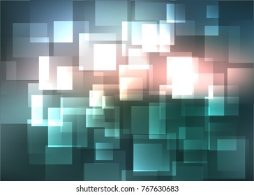 Abstract light soft bokeh circles