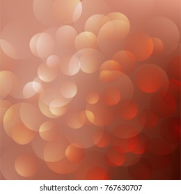 Abstract light soft bokeh circles