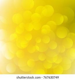 Abstract light soft bokeh circles