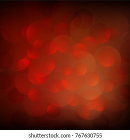 Abstract light soft bokeh circles