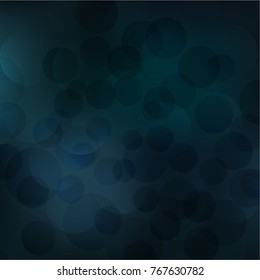 Abstract light soft bokeh circles