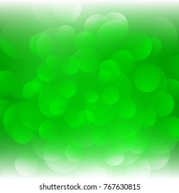 Abstract light soft bokeh circles