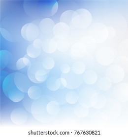 Abstract light soft bokeh circles