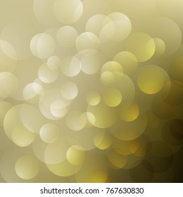 Abstract light soft bokeh circles