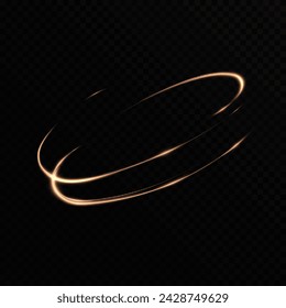 	
Abstract light speed motion effect.Gold color spiral glow effect.Magic shiny lin	