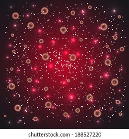 abstract light square background