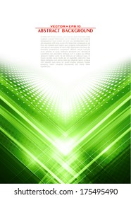 Abstract light techno background. Vector