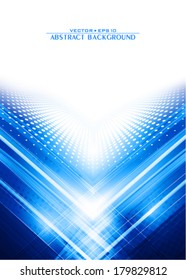 Abstract light techno background. Vector