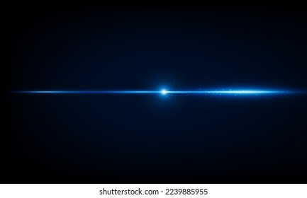 Abstract Light in technology background Hitech communication concept innovation background vector design. 