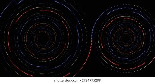 Abstrakte Lichtpfade, Hintergrundgrafik