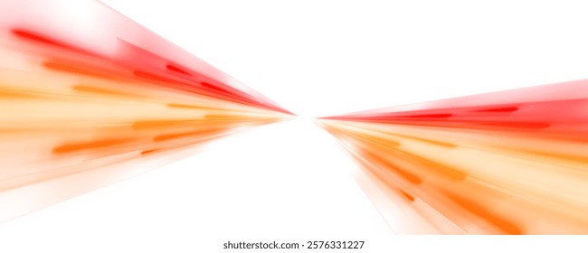 Abstract light trails of movement and speed in neon colors: luminous green waves and colorful spark swirls with bright speed lines, showcasing dynamic motion and high-speed energy in a transparent PNG