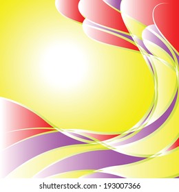 Abstract light vector background