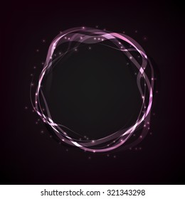 Abstract light vector background