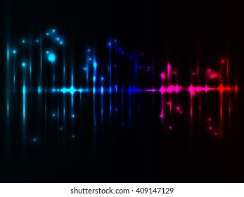Abstract light vector background