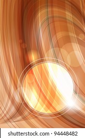 Abstract light vector background - autumn feeling - place for text