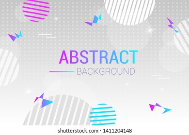 Abstract light vector background. Futuristic design posters with place for text or message. Colorful geometric background for use as web and application design, banners, posters, advertising and more