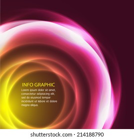 Abstract light vector background for graphic and website.