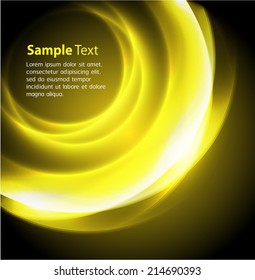 Abstract light vector background for graphic and website. text box.