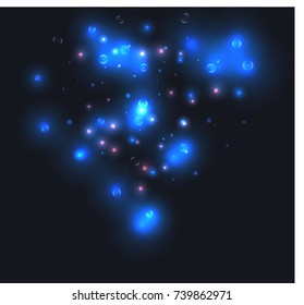 Abstract light vector background Stock Illustration