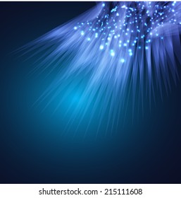 Abstract light vector background, text box.