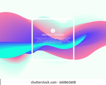 Abstract light, vector graphic design.