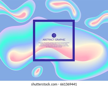 Abstract light, vector graphic design.